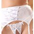 Cottelli - Lace-Up Lifting Bra Set (White) - 85C/L
