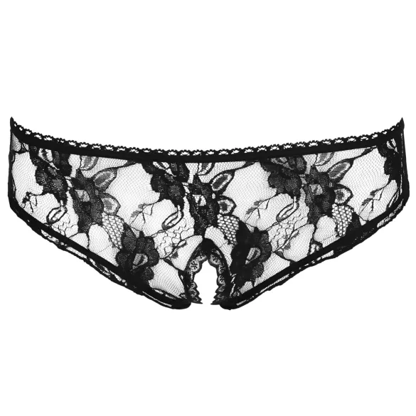 Cottelli - Open-Side Hip Panty (Black) - XL
