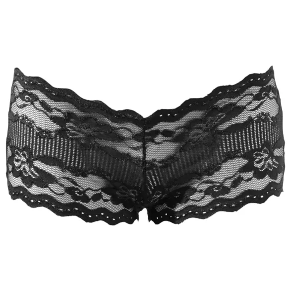 Cottelli - Spicy Lace French Panties (Black) - L