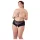 Cottelli Plus Size - Lacy Pearl-Embellished Open Panty (Black) - 4XL