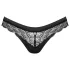 Obsessive Chemeris - Sexy Black Thong - M/L