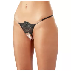 Cottelli - Shimmering Flower - Open Thong - M/L