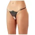 Cottelli - Sparkling Flower - Open Thong - M/L