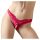 Cottelli - Open Floral Panty with Pearls (Red) - L