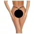 Noir - Glossy Effect Thong (Black)