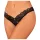 Obsessive Donna Dream - lace open thong (black) - M/L