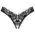 Obsessive Donna Dream - lace open thong (black) - M/L