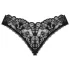 Obsessive Donna Dream - lace open thong (black) - M/L