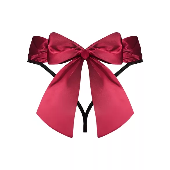 Obsessive Tienesy - Red Bow Thong - L/XL