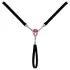 Cottelli - Open-Front Thong with Sparkling Stone - Black (S-L)