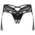 Obsessive Dominna - Strappy Garter Belt (Black)