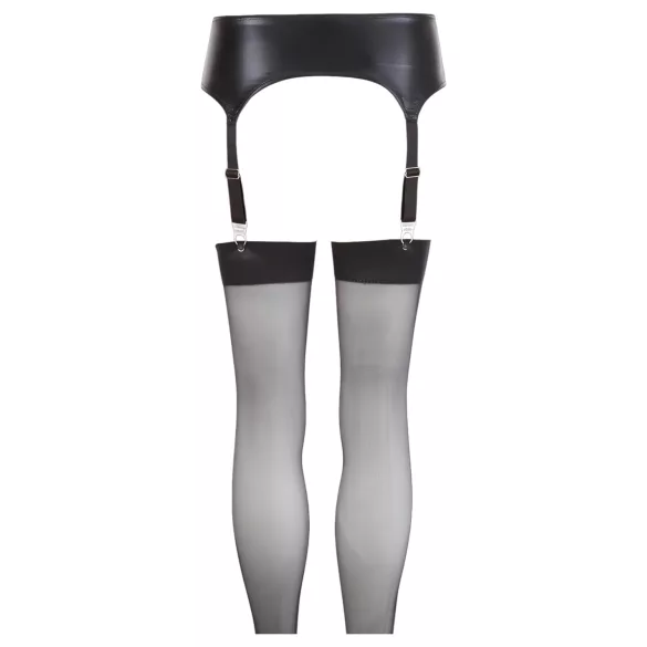 NO:XQSE - Shiny Finish Garter Set - XL