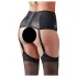 Cottelli Plus Size - Lace Corset Garter Belt (Black) - 3XL