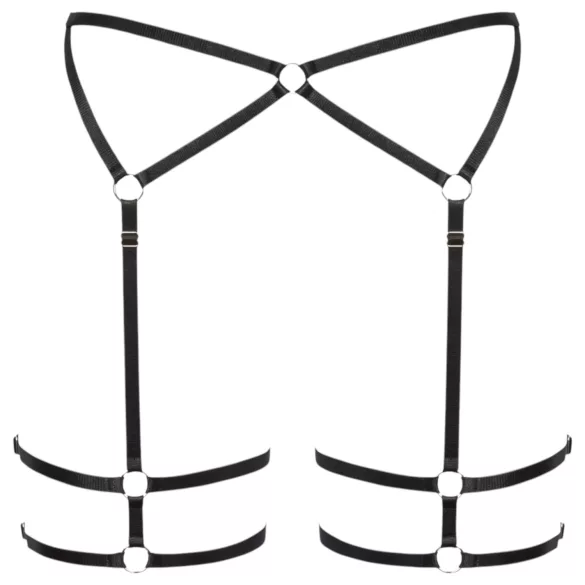 Cottelli - Thin Bodysuit (Black)  - L/XL