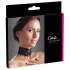 Cottelli - Wide Lace-Up Lace Choker (Black)