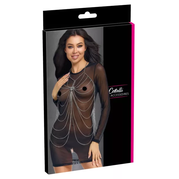 Cottelli - Chain Body Jewelry (Silver)