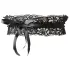 Cottelli - lace suspender belt (black, S-L)
