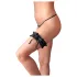 Cottelli - lace suspender belt (black, S-L)