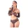 Cottelli Collection - Long Patterned Fishnet Gloves - Black (S-L)