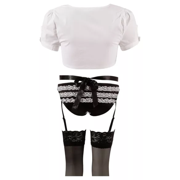 Cottelli - 6-Piece French Maid Set