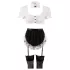 Cottelli - 6-Piece French Maid Set - M