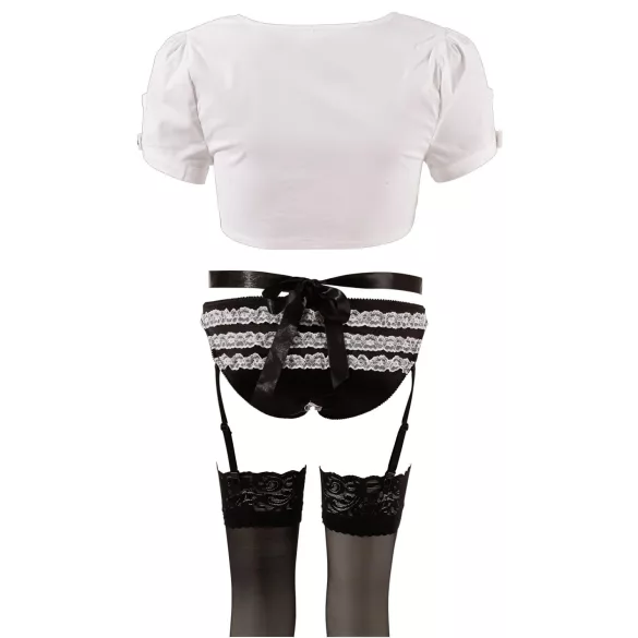 Cottelli - 6-Piece French Maid Set - M