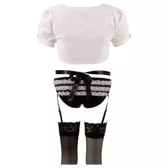 Cottelli - 6-Piece French Maid Set - L