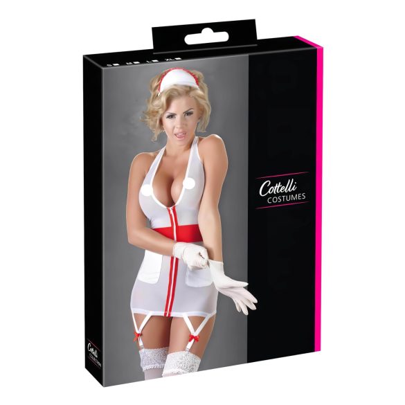 Cottelli - Sexy Nurse Garter Dress - M