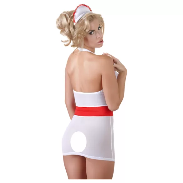 Cottelli - Sexy Nurse Garter Dress - L