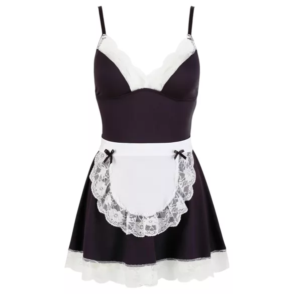 Cottelli - Maid Outfit with Apron (Black & White)