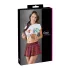 Cottelli - 2-Piece Schoolgirl Costume (Red) - M