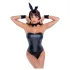 Cottelli Bunny - Shiny, Sexy Bunny Costume (5-Piece Set) - M