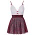 Cottelli - Schoolgirl Costume (Red-White) - M