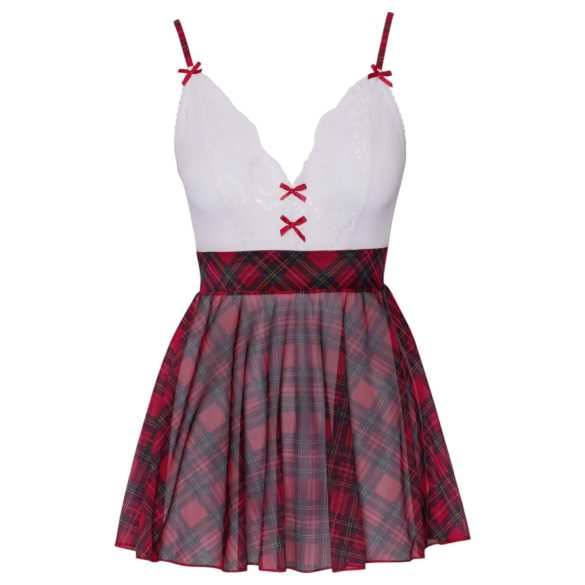 Cottelli - Schoolgirl Costume (Red-White) - L