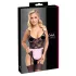 Cottelli - Sheer Maid Costume (Black-Pink) - L