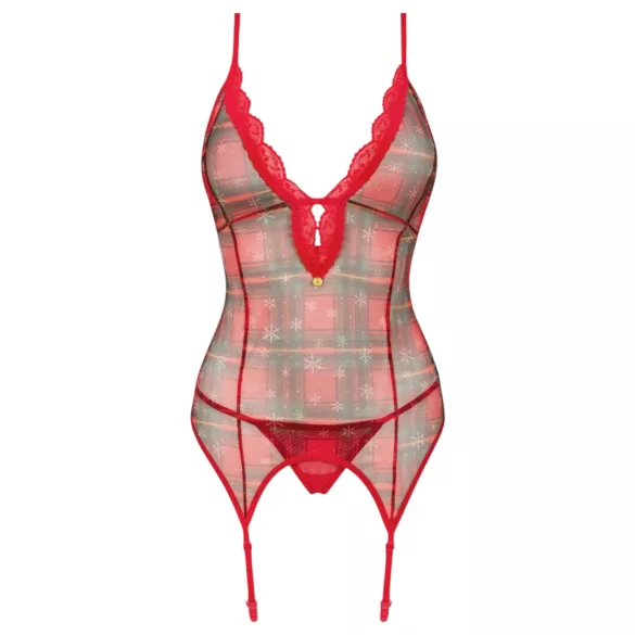 Obsessive Jollymore - Christmas lingerie set - XL/XXL