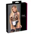 Cottelli - maid bodysuit with apron (black) - S
