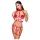 Cottelli - Open Nurse Costume Set (White-Red)