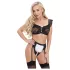 Cottelli - maid costume set (black and white) - M