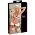 Cottelli - two‑piece nurse costume (white/red) - M