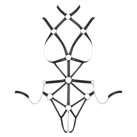 Bad Kitty - Black Body Harness - M