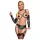 Bad Kitty - Bondage Body Harness Set (Black)