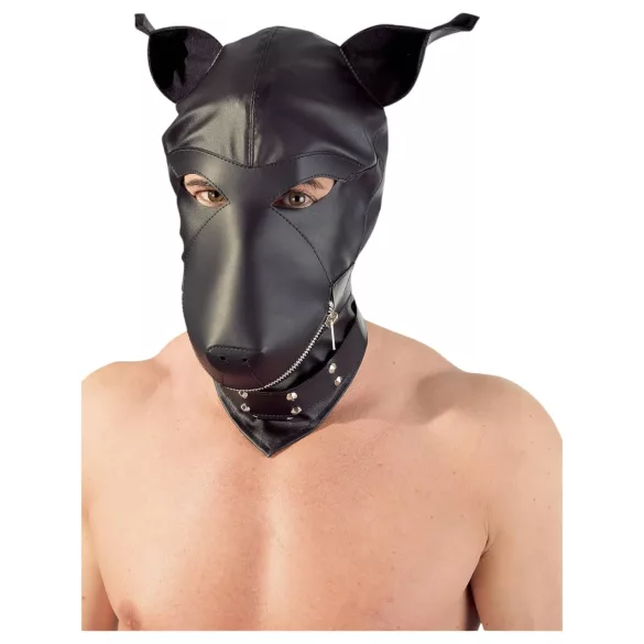 Fetish - Dog Mask (Black, S-L)