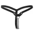 Fetish - studded, chained thong (black, S-L)