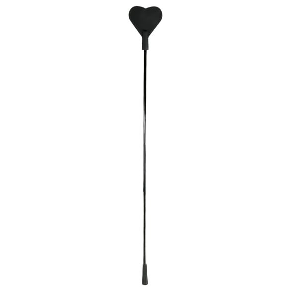 Heart-Shaped Silicone Wand - Black