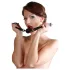 Bad Kitty - small silicone gag (black)