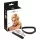 Bad Kitty - Heart Collar and Metal Leash (Black)