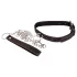 Bad Kitty - Heart Collar and Metal Leash (Black)