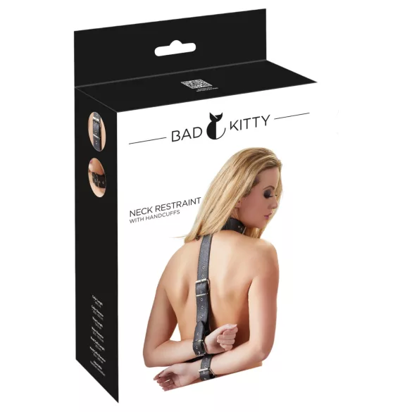 Bad Kitty - Wrist Binding Restraints (Black)
