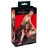 Bad Kitty - Velcro Fastening, Faux Leather Bed Restraint Set (Red)